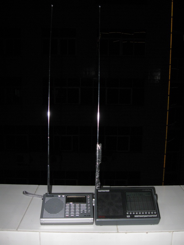 DE1103与PL-310对比听短波