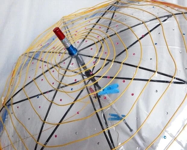 无需电源的雨伞收音机套件