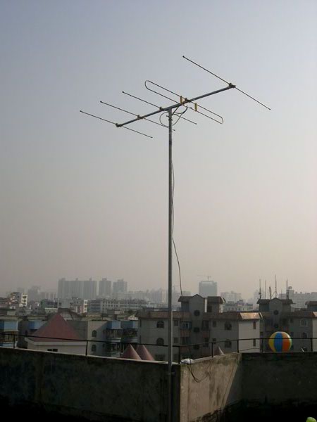 自制八木天线在东莞接收调频广播的情况