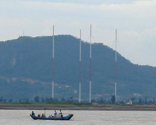 海峡之声广播电台的发射天线