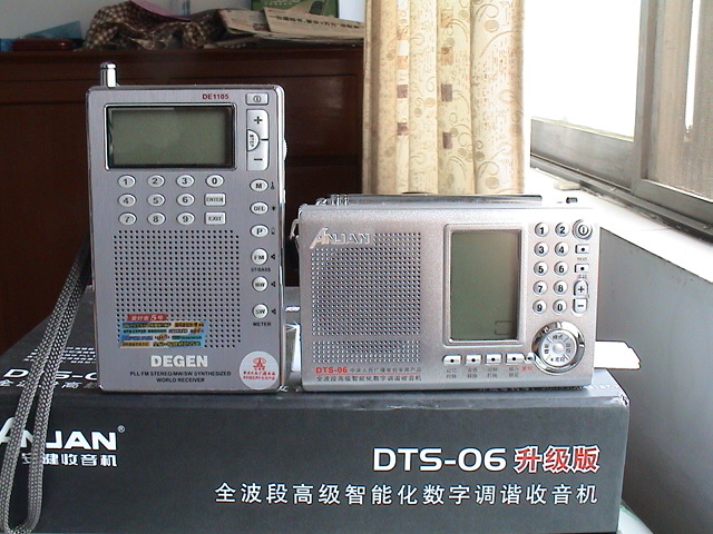 成长中的安键数字调谐收音机DTS-06升级版(对比篇)