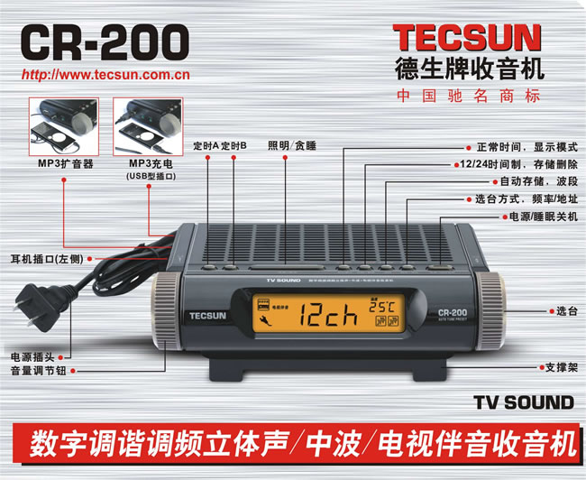 德生CR1000和CR200使用手记