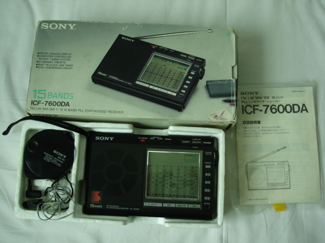 Sony ICF-7600DA欣赏