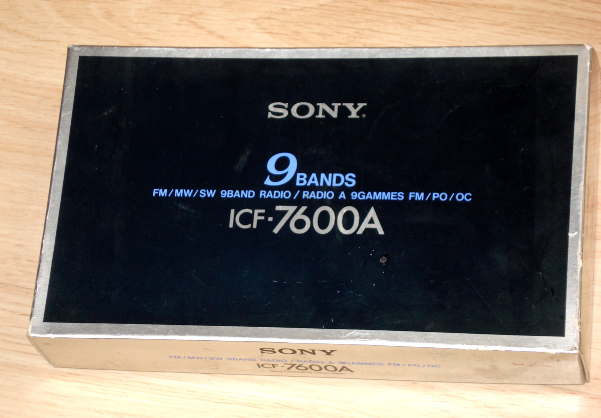 Sony ICF-7600A 欣赏