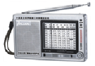 安键二次变频A1200收音机与德生R9710的对比