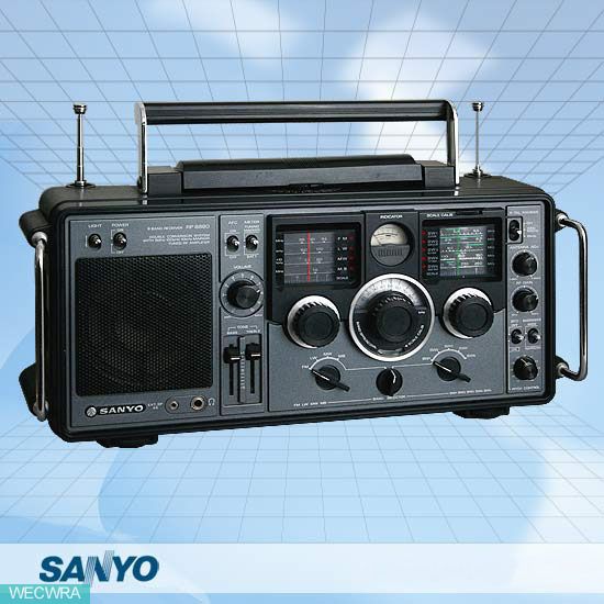 《一机入库》文章系列之85： 三洋 SANYO RP-8880 九波段二次变频接收机