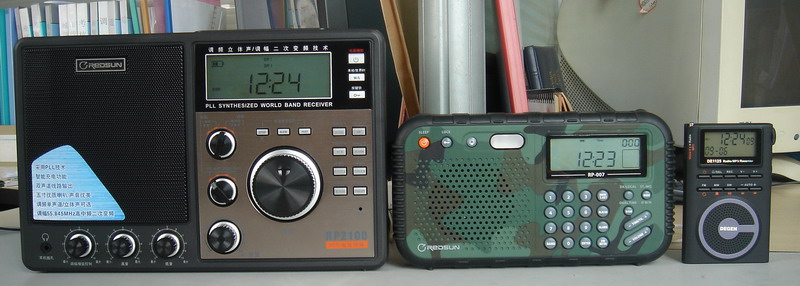 RP2100、RP007、DE1125 FM实测
