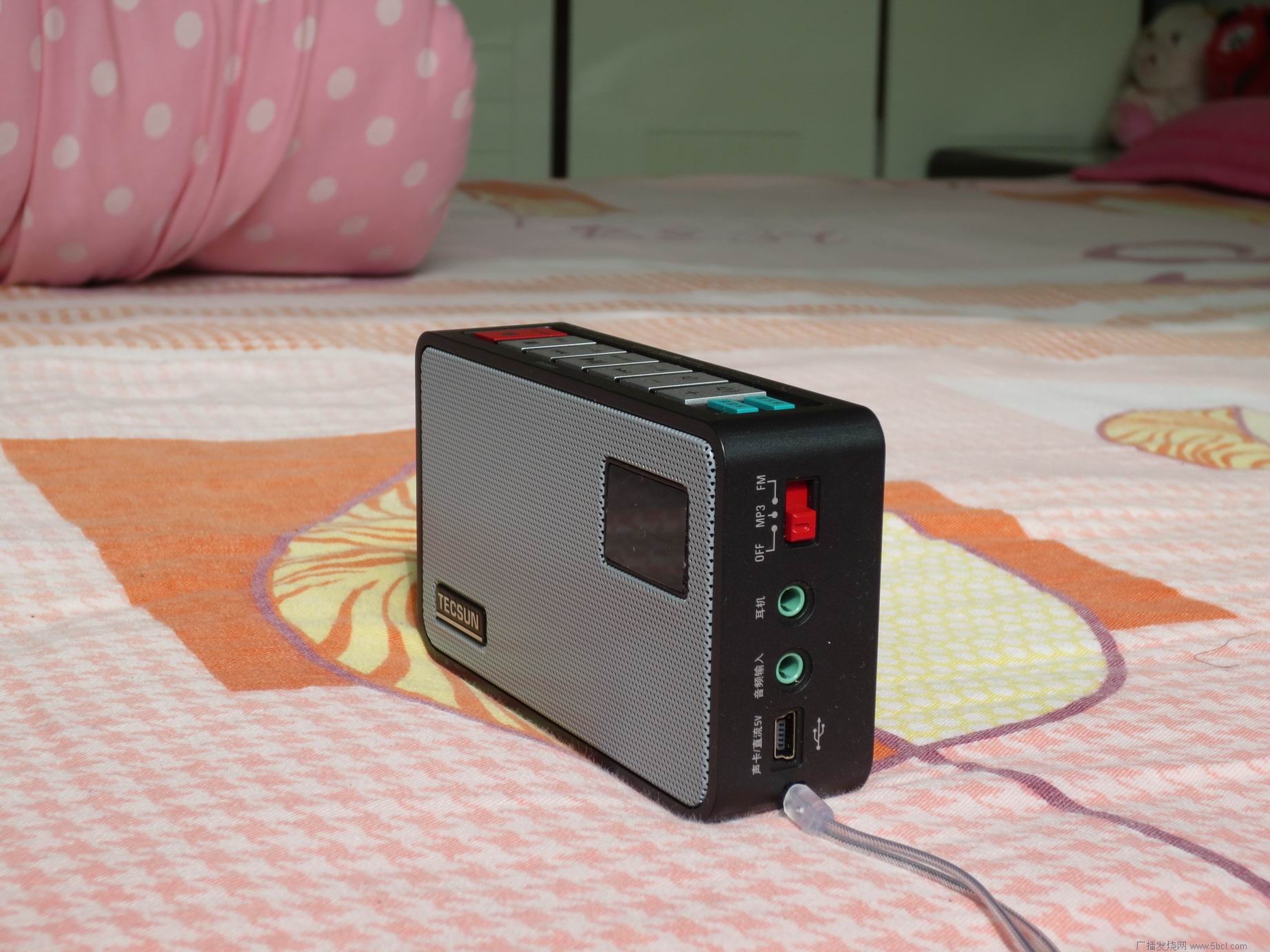 德生数码插卡播放器ICR100