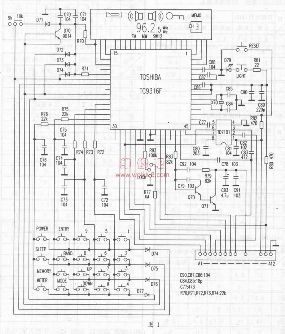 德生PL757、R-9701、R-818、R-202T系列收音机原理、维修与实测数据