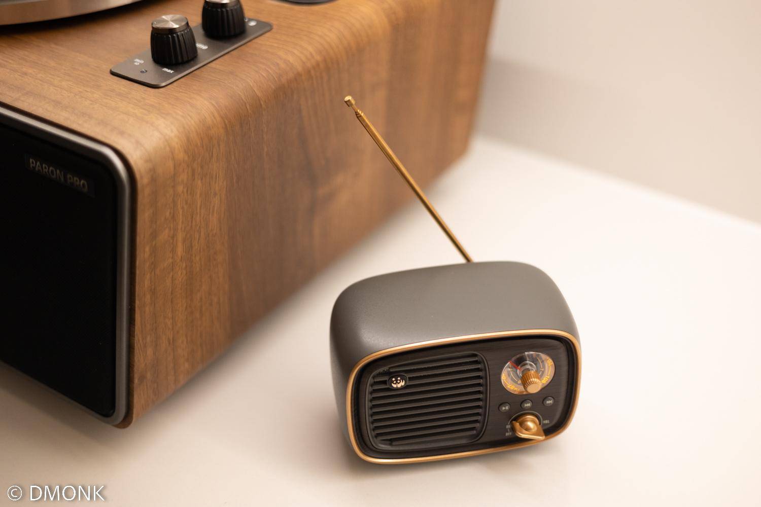 怀旧经典——熊猫D36复古蓝牙收音机蓝牙音箱使用体验